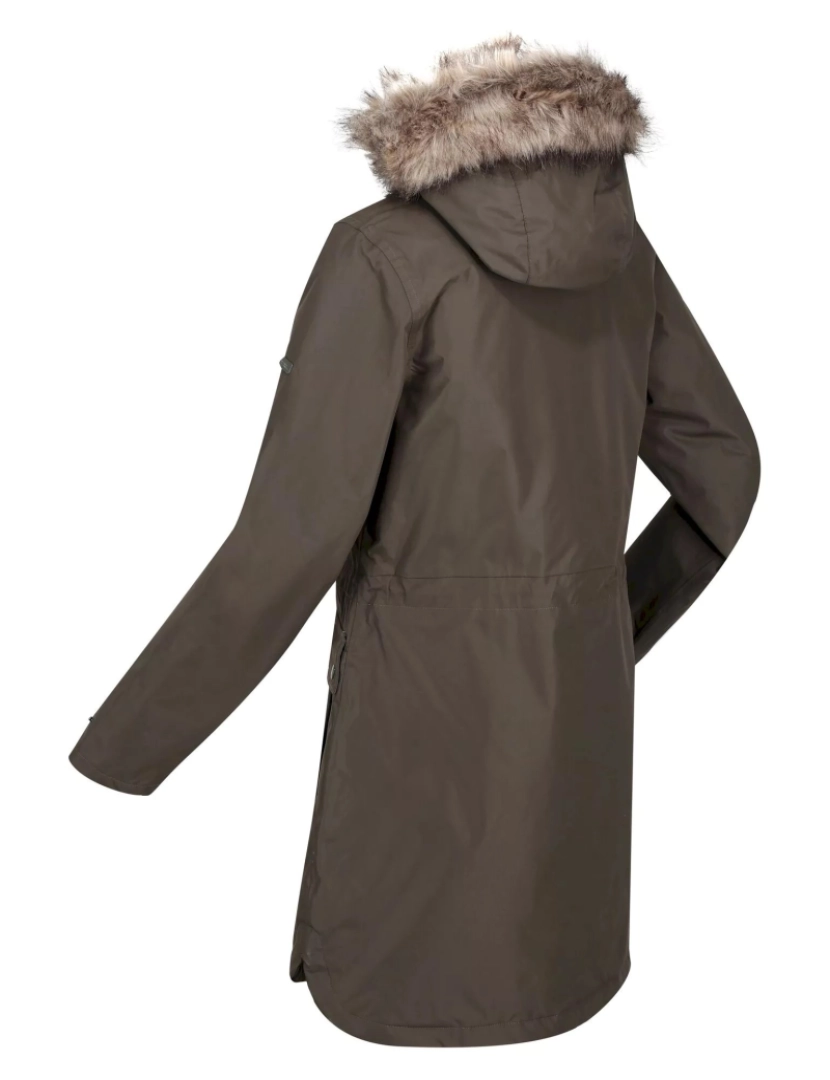 imagem de Regatta Womens/Ladies Sabinka Faux Fur Trim Parka4