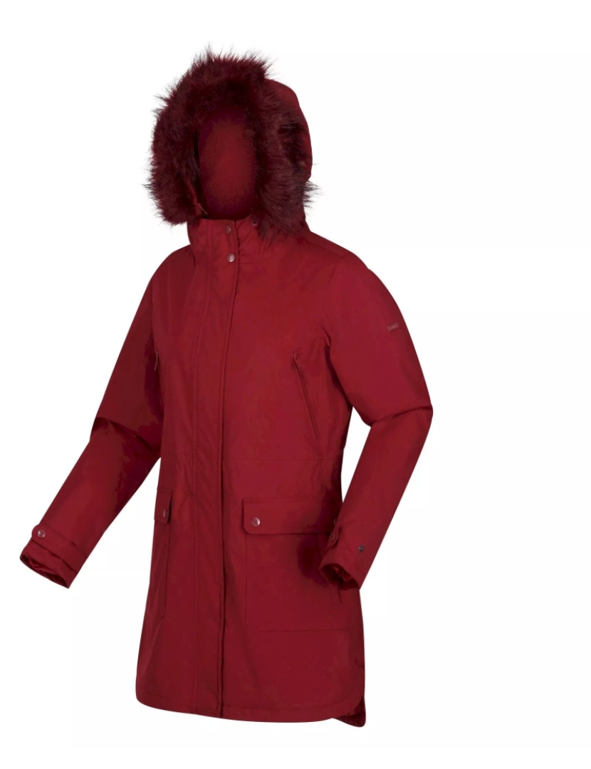 imagem de Regatta Womens/Ladies Sabinka Faux Fur Trim Parka3