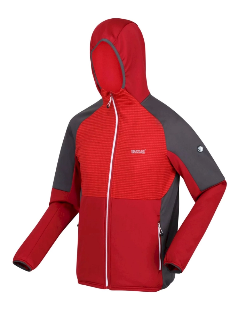 imagem de Regatta Mens Attare com capuz Soft Shell Jacket3