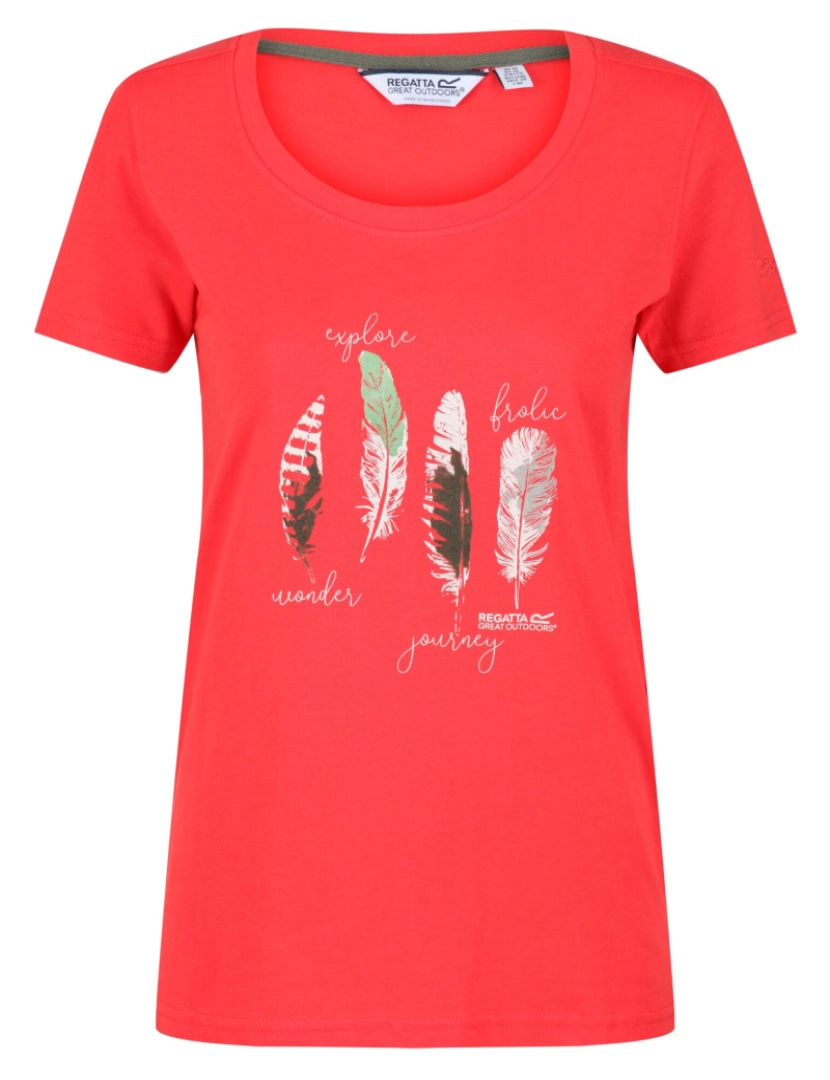 imagem de Regatta Womens/Ladies Filandra Iv Graphic T-Shirt1