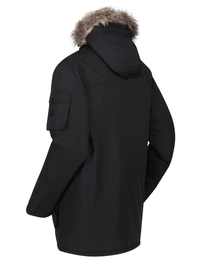 imagem de Regatta Mens Salinger Ii Faux Fur isolada Parka3