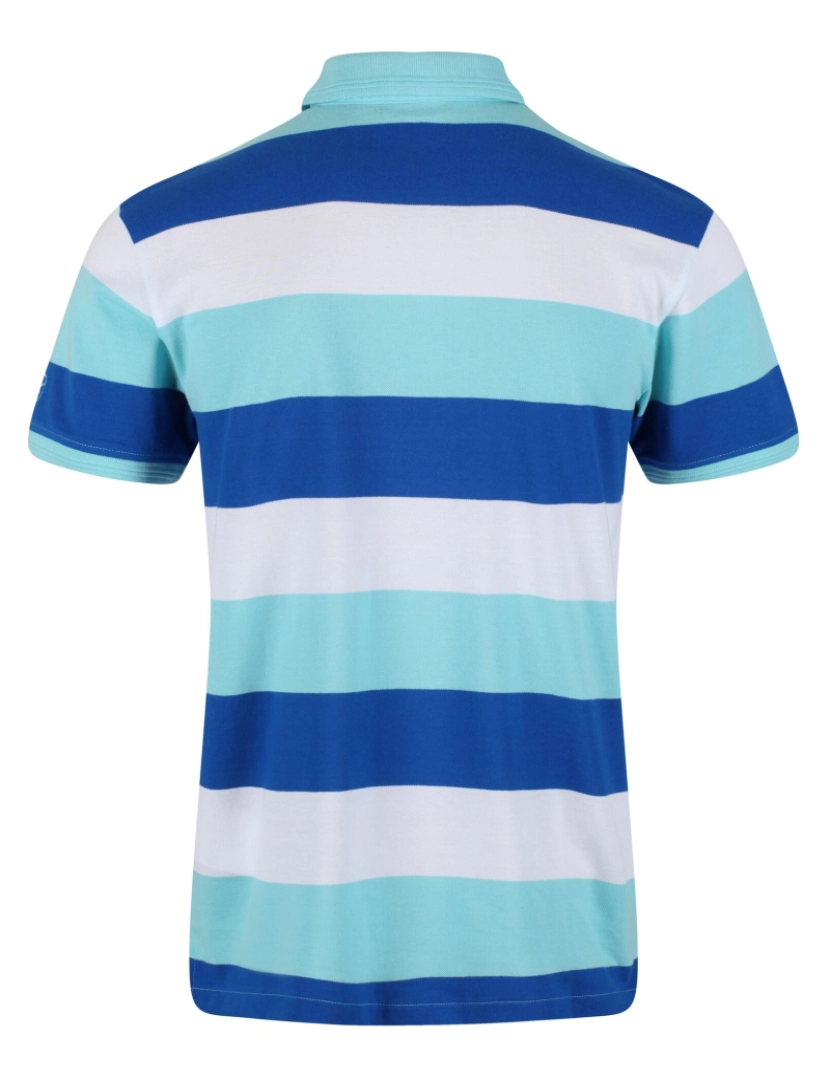 imagem de Regatta Mens Maxen Stripe Polo camisa2