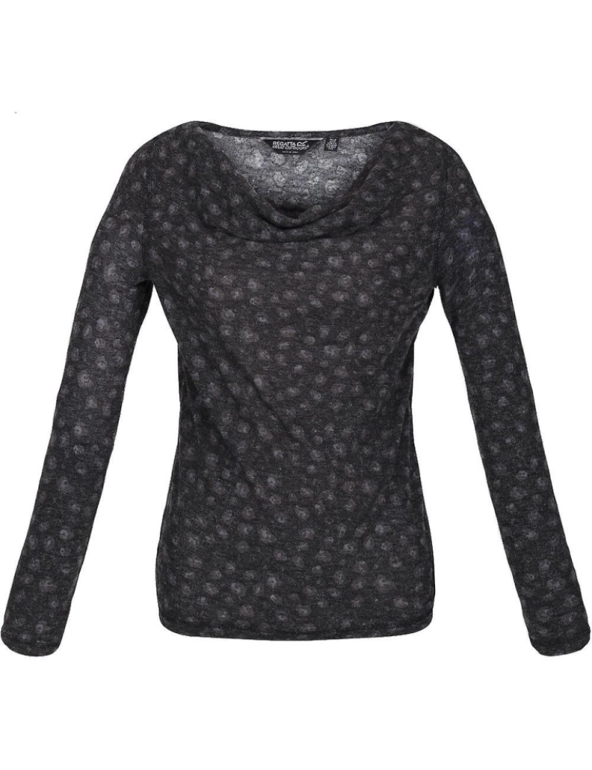 imagem de Regatta Womens/Ladies Frayda Animal Print Cowl Neck Top1