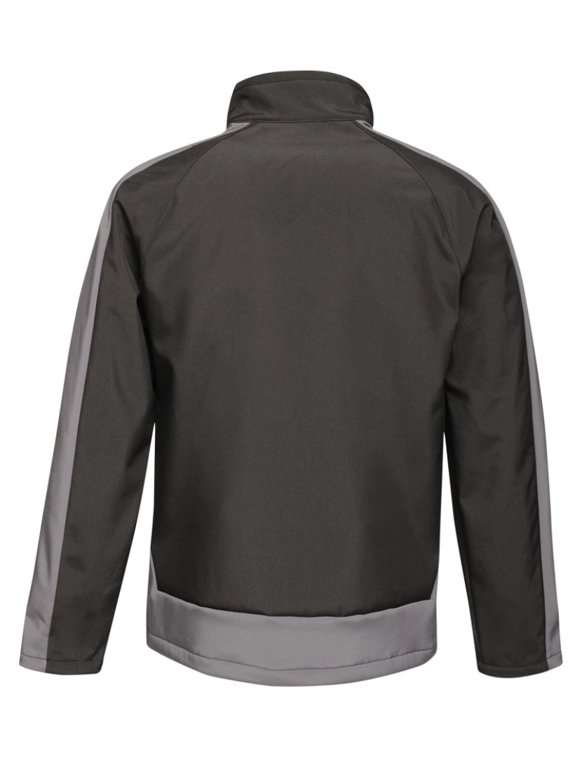 imagem de Regatta Mens Contrast 3 camada Softshell Full Zip Jacket2