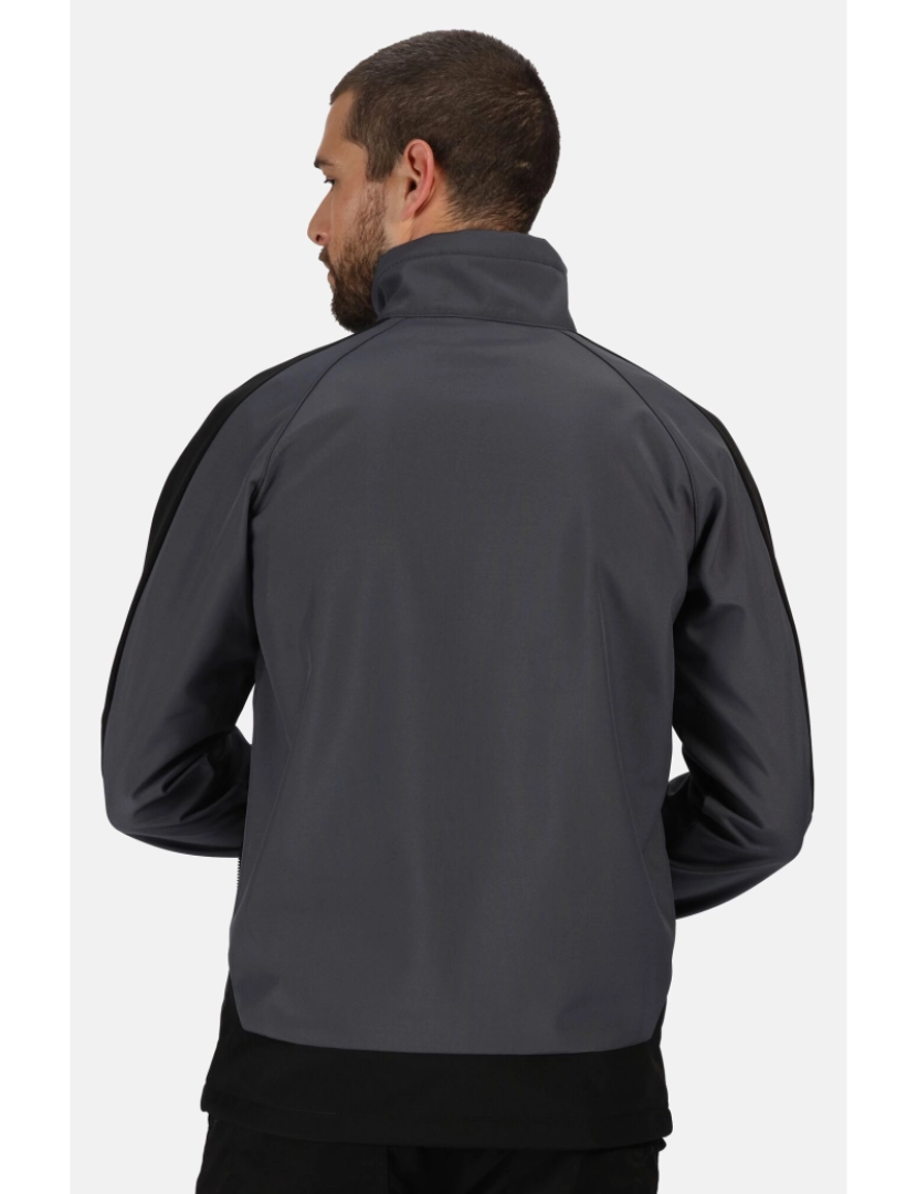 imagem de Regatta Mens Contrast 3 camada Softshell Full Zip Jacket3