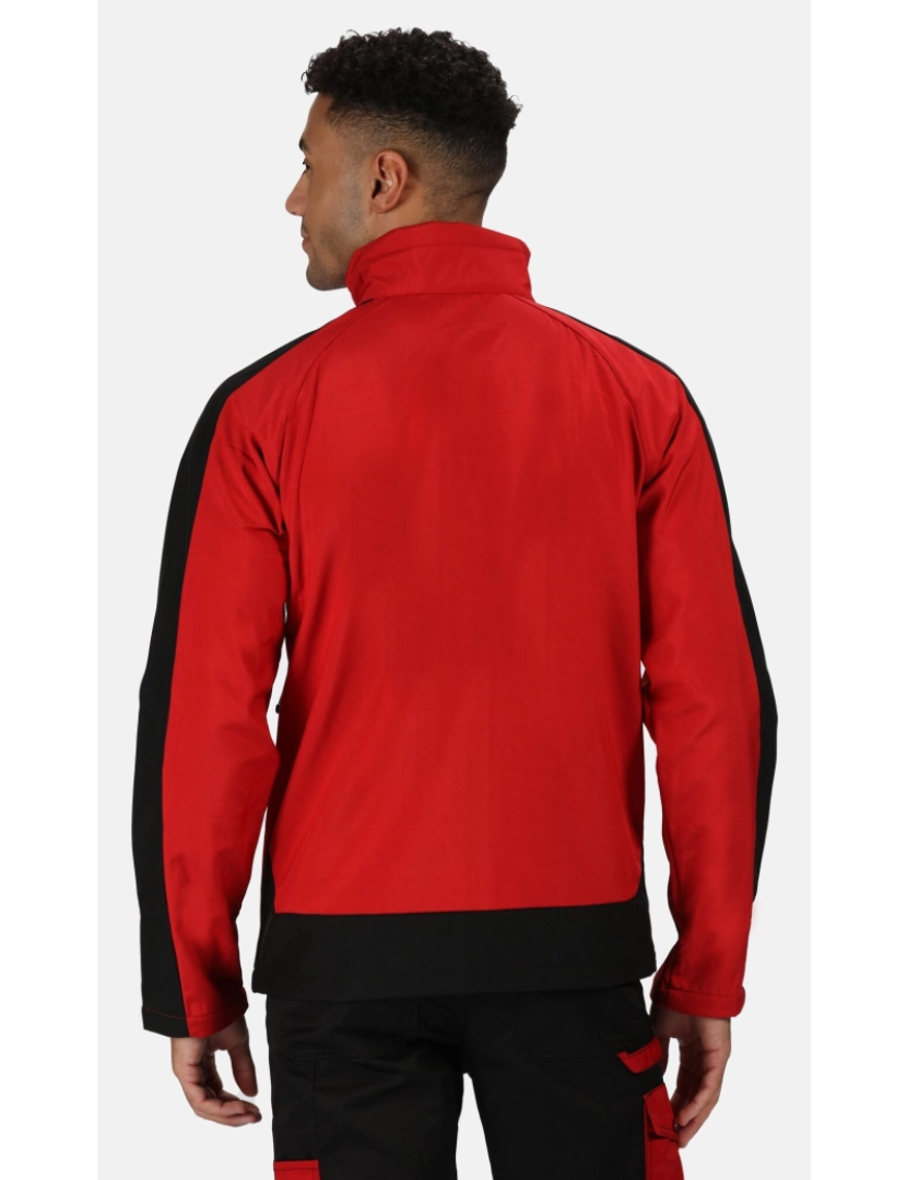 imagem de Regatta Mens Contrast 3 camada Softshell Full Zip Jacket4