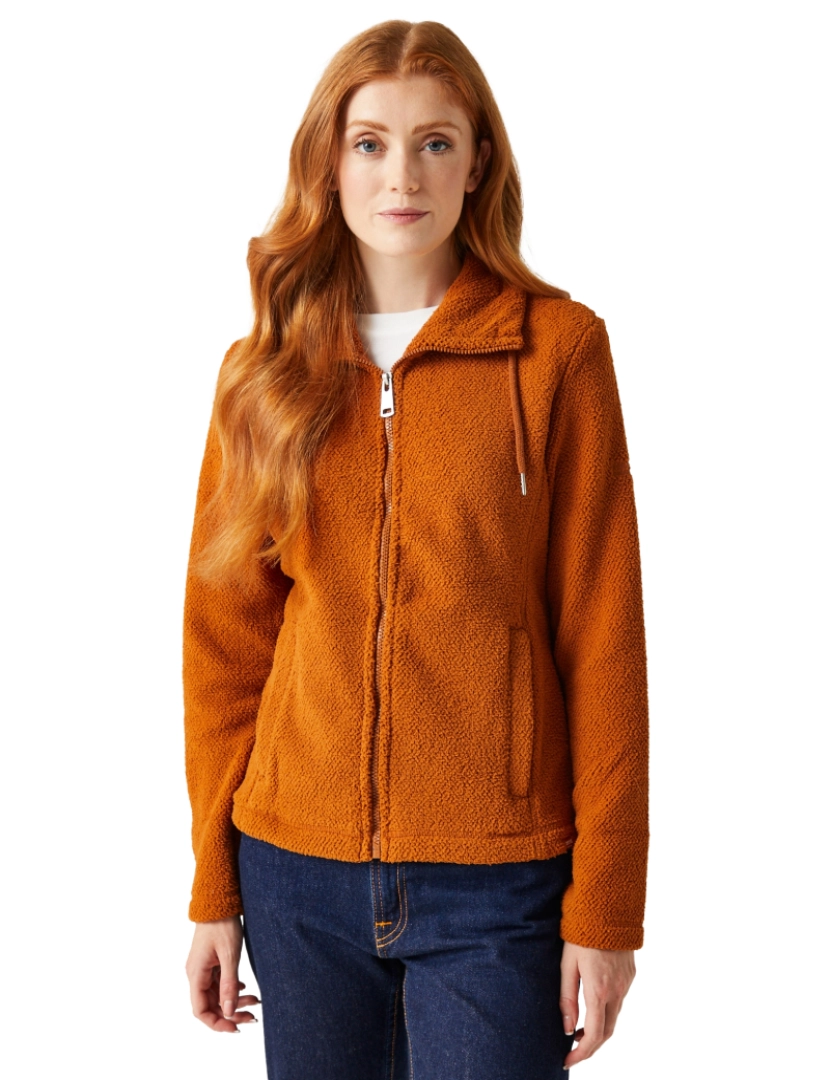 imagem de Regatta Womens/Ladies Kizmitt Fluffy Full Zip Fleece Jacket4