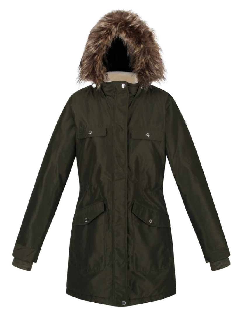 imagem de Regatta Womens/Ladies Samiyah impermeável isolado Parka1