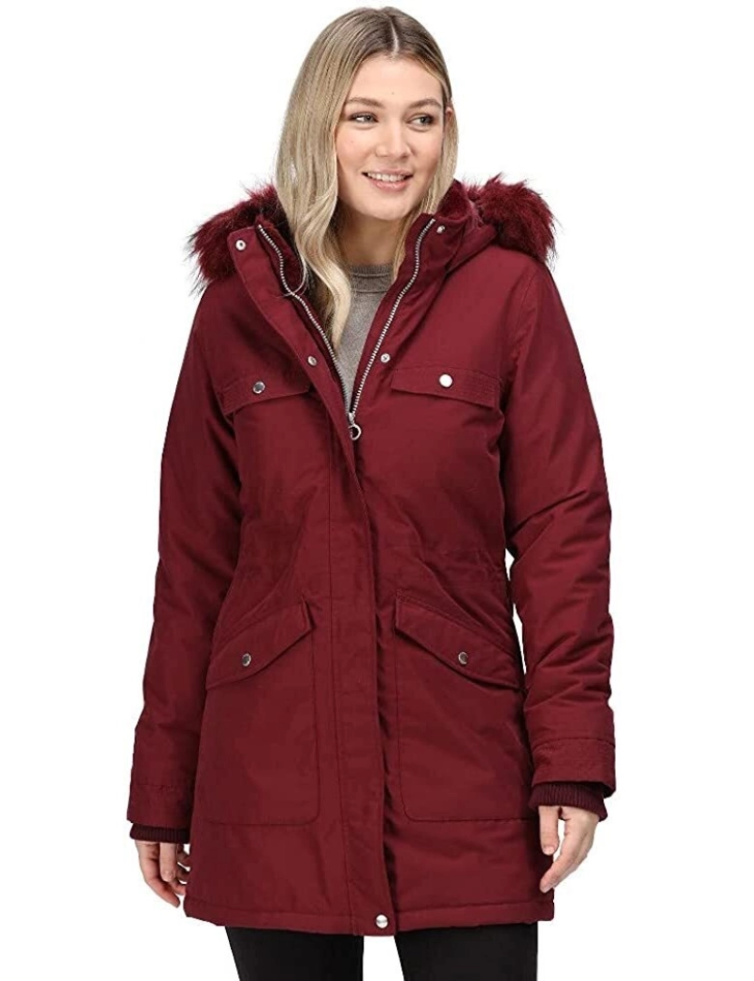 imagem de Regatta Womens/Ladies Samiyah impermeável isolado Parka1