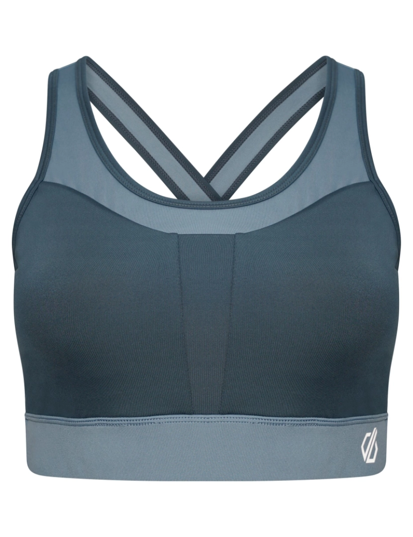 imagem de Dare 2B Womens/Ladies Mantra Contraste Recycled Sports Bra1