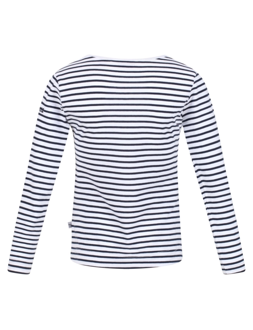 imagem de Regatta Crianças/Kids Clarabee Striped T-Shirt Long-Sleeved2