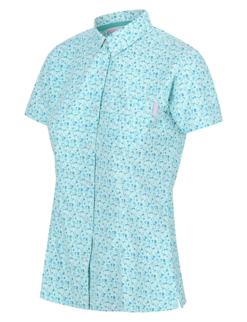 imagem de Regatta Womens/Ladies Mindano Camisa de impressão de Vi Ditsy4