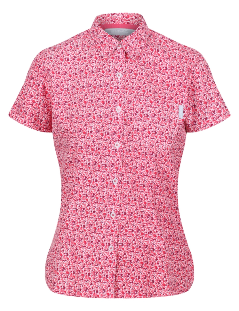 imagem de Regatta Womens/Ladies Mindano Camisa de impressão de Vi Ditsy1