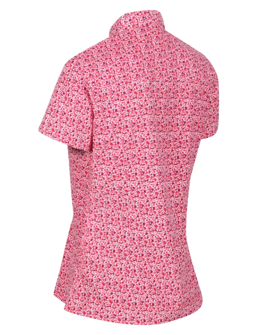 imagem de Regatta Womens/Ladies Mindano Camisa de impressão de Vi Ditsy3