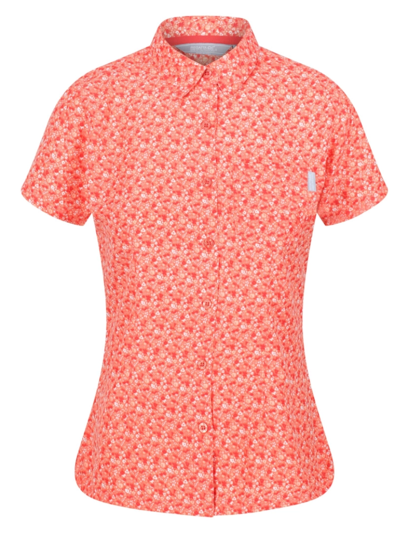 imagem de Regatta Womens/Ladies Mindano Camisa de impressão de Vi Ditsy1