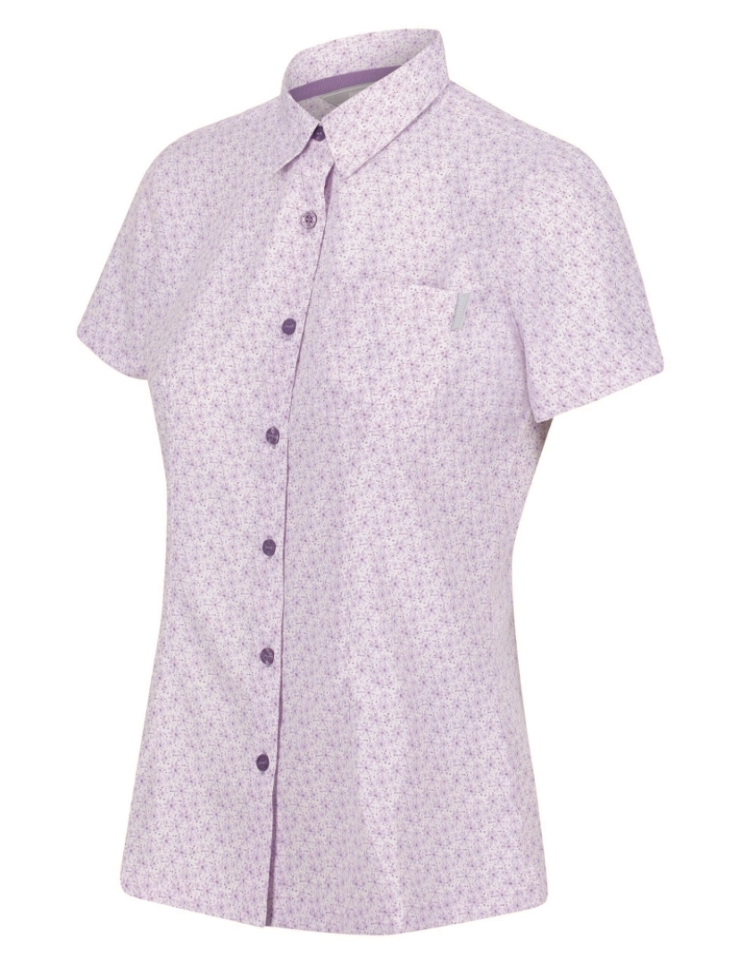 imagem de Regatta Womens/Ladies Mindano Vi Daisy Camisa de manga curta4