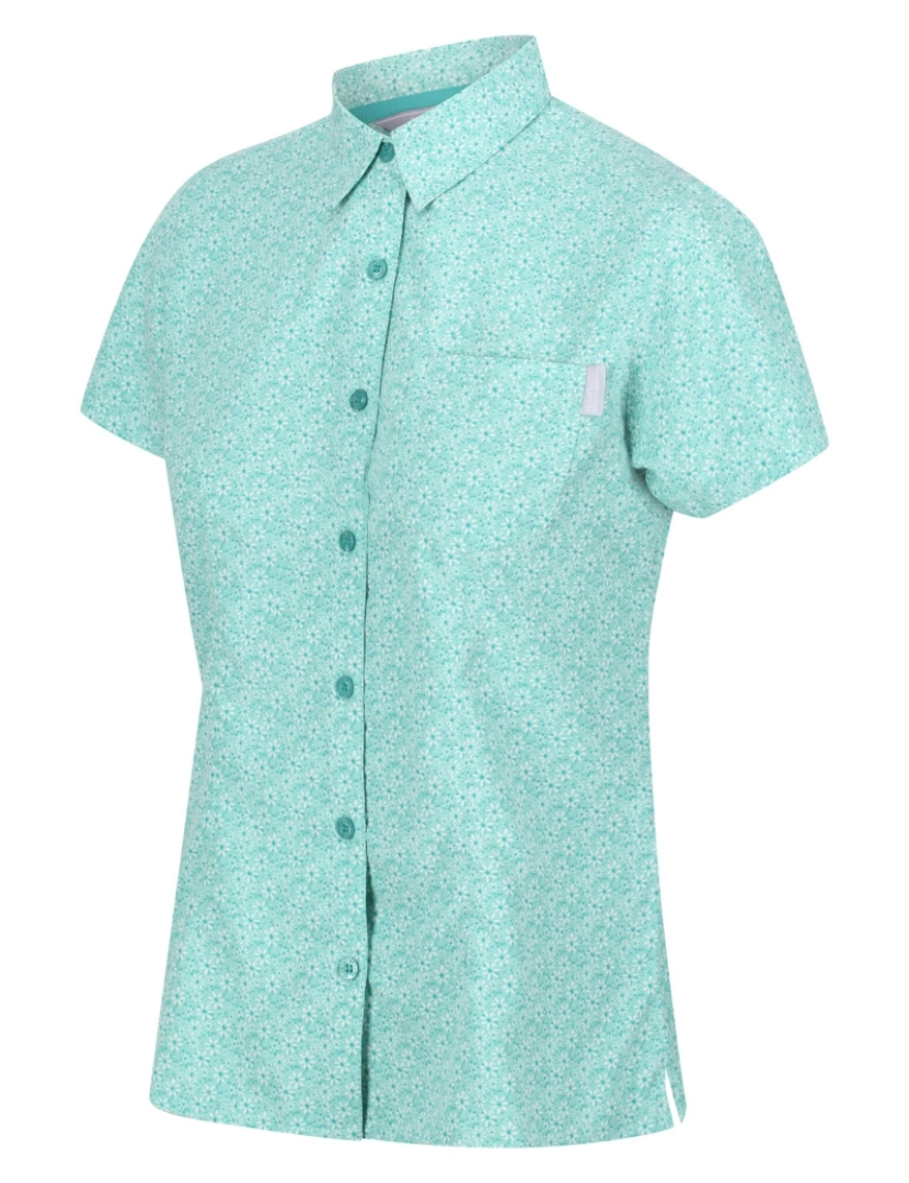 imagem de Regatta Womens/Ladies Mindano Vi Daisy Camisa de manga curta5