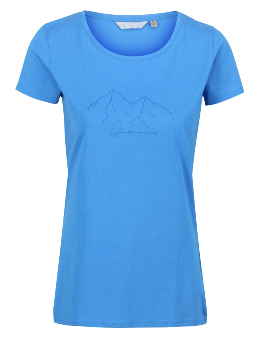 imagem de Regatta Womens/Ladies Breezed Ii Mountain T-shirt1