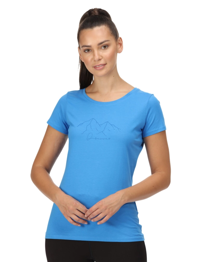 imagem de Regatta Womens/Ladies Breezed Ii Mountain T-shirt5