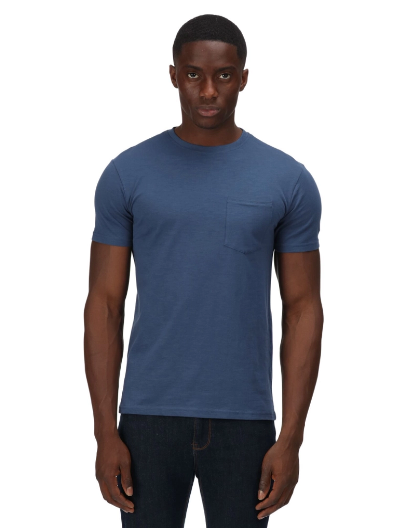 imagem de Regatta Mens Caelum Slub T-shirt5