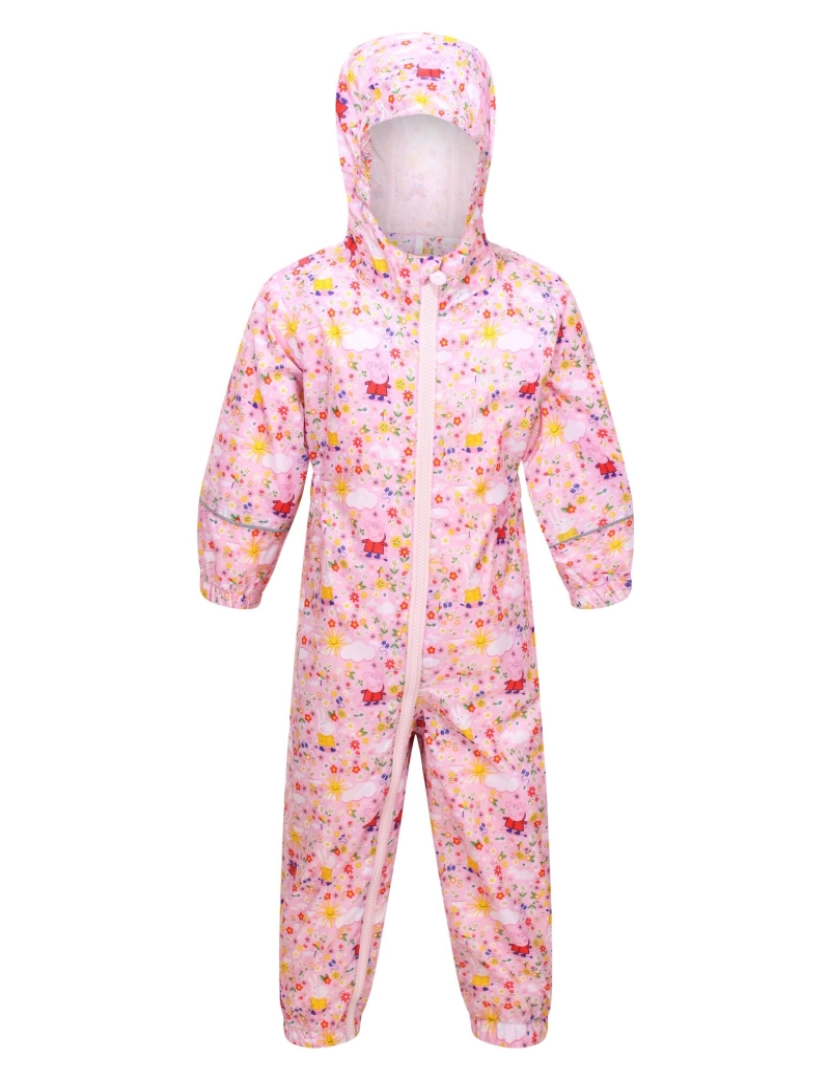 Regatta - Regatta Crianças/Kids Pobble Floral impermeável Puddle Suit