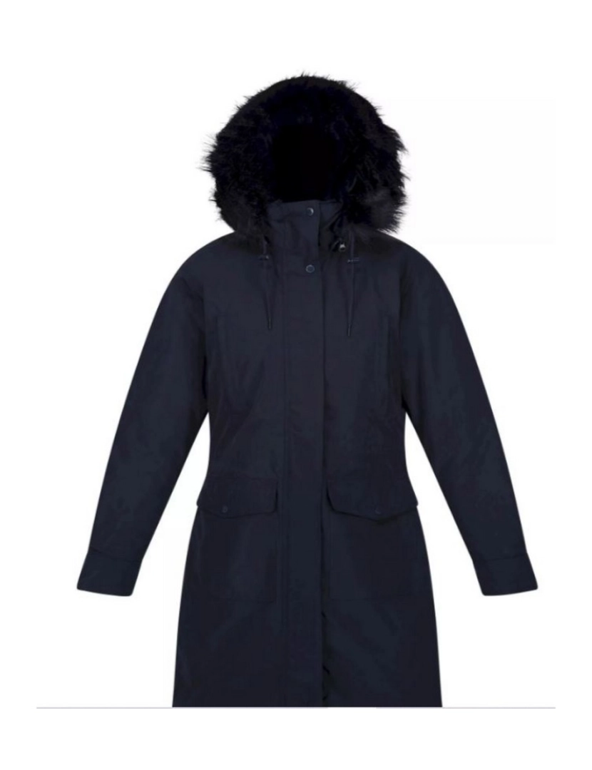 imagem de Regatta Womens/Ladies Shiloh Faux Fur Trim Parka1