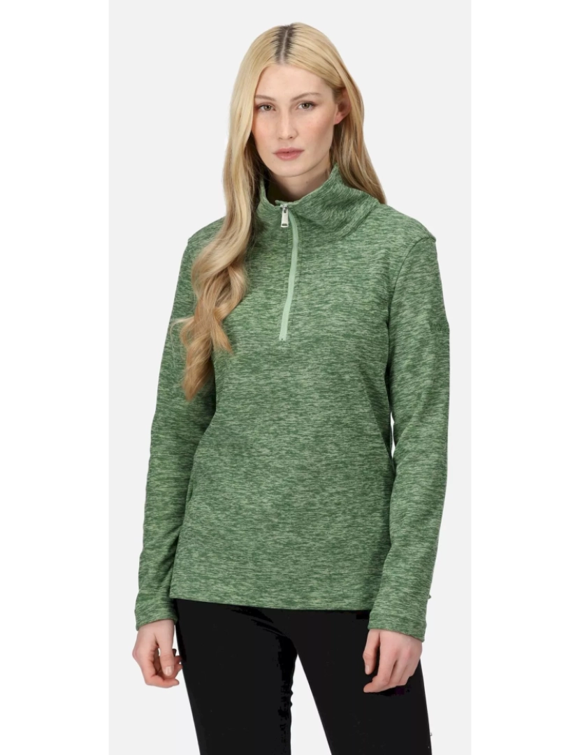 imagem de Regatta Womens/Ladies Kizmitt Meia Zip Fleece Top4