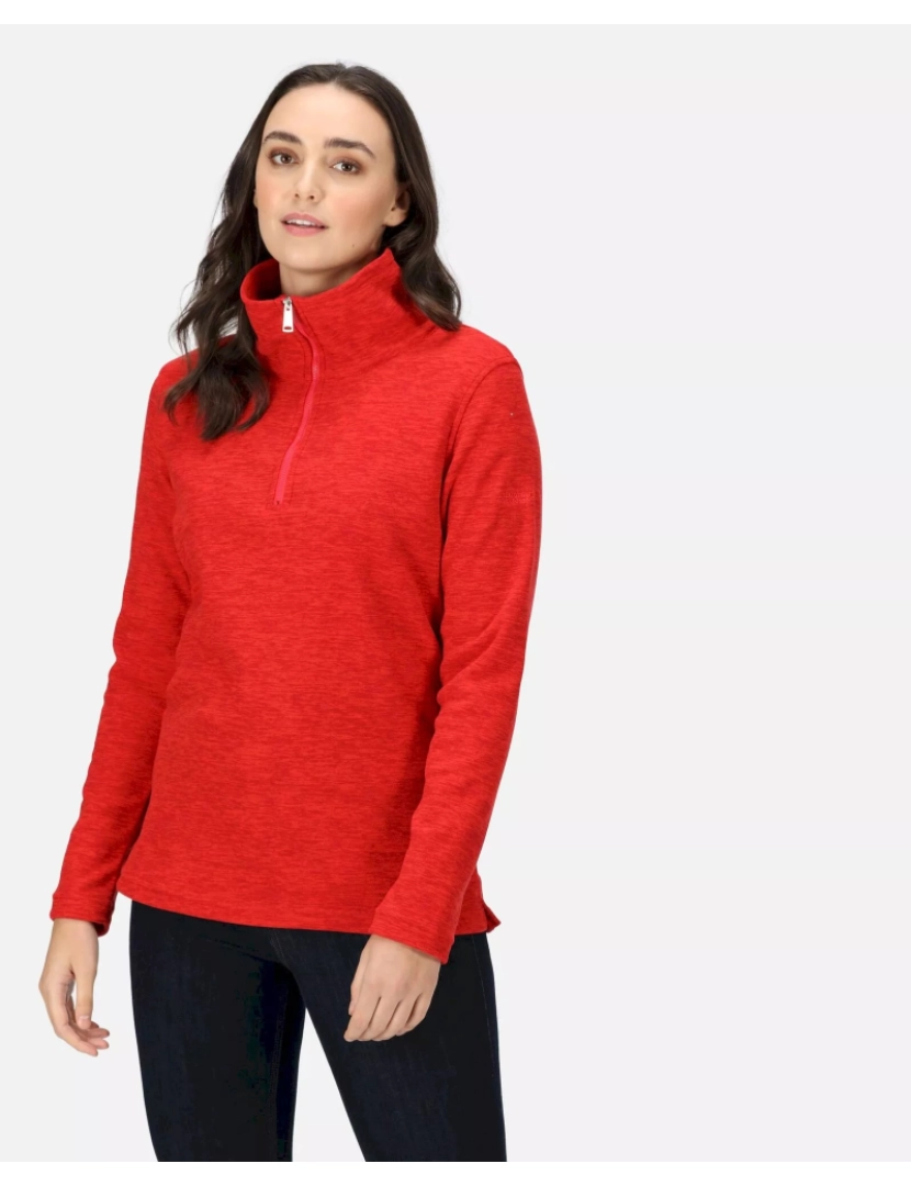 imagem de Regatta Womens/Ladies Kizmitt Meia Zip Fleece Top6