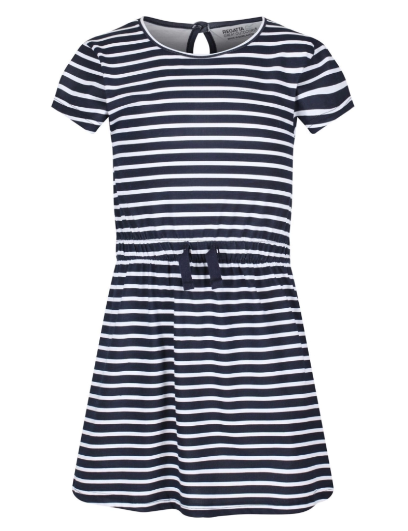 imagem de Regatta Meninas Catriona Stripe vestido casual1