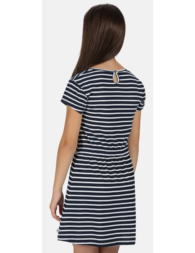 imagem de Regatta Meninas Catriona Stripe vestido casual5