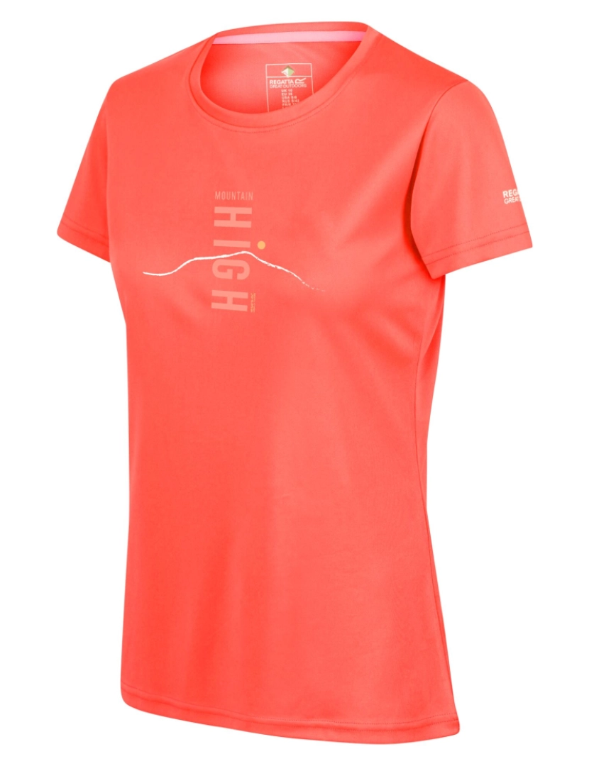 imagem de Regatta Womens/Ladies Fingal Vi Mountain T-shirt4