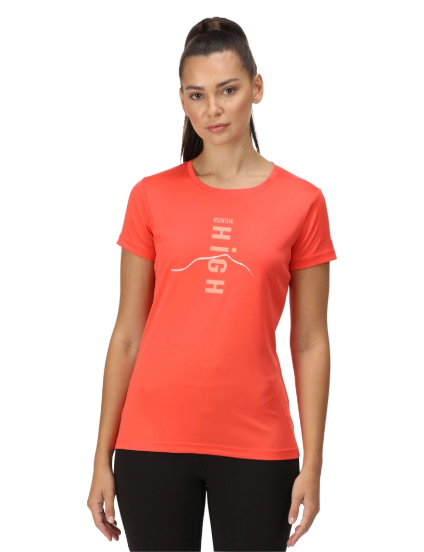 imagem de Regatta Womens/Ladies Fingal Vi Mountain T-shirt5