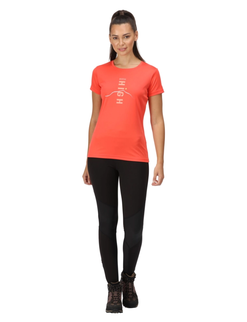 imagem de Regatta Womens/Ladies Fingal Vi Mountain T-shirt6