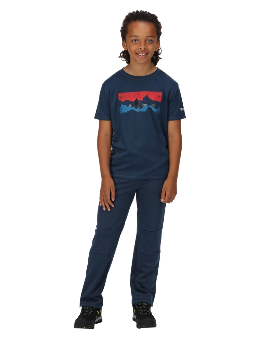 imagem de Regatta Crianças/Kids Alvarado Vi Montanha T-Shirt6