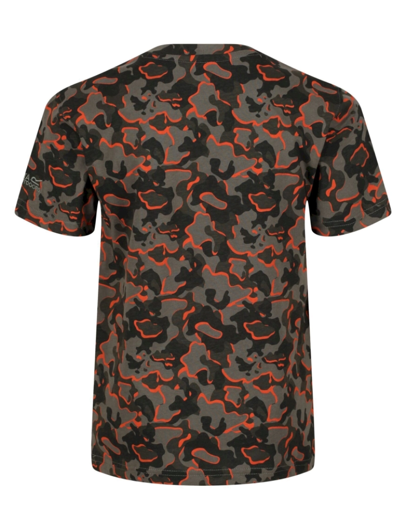 imagem de Regatta Crianças/Kids Bosley V Camo T-shirt2