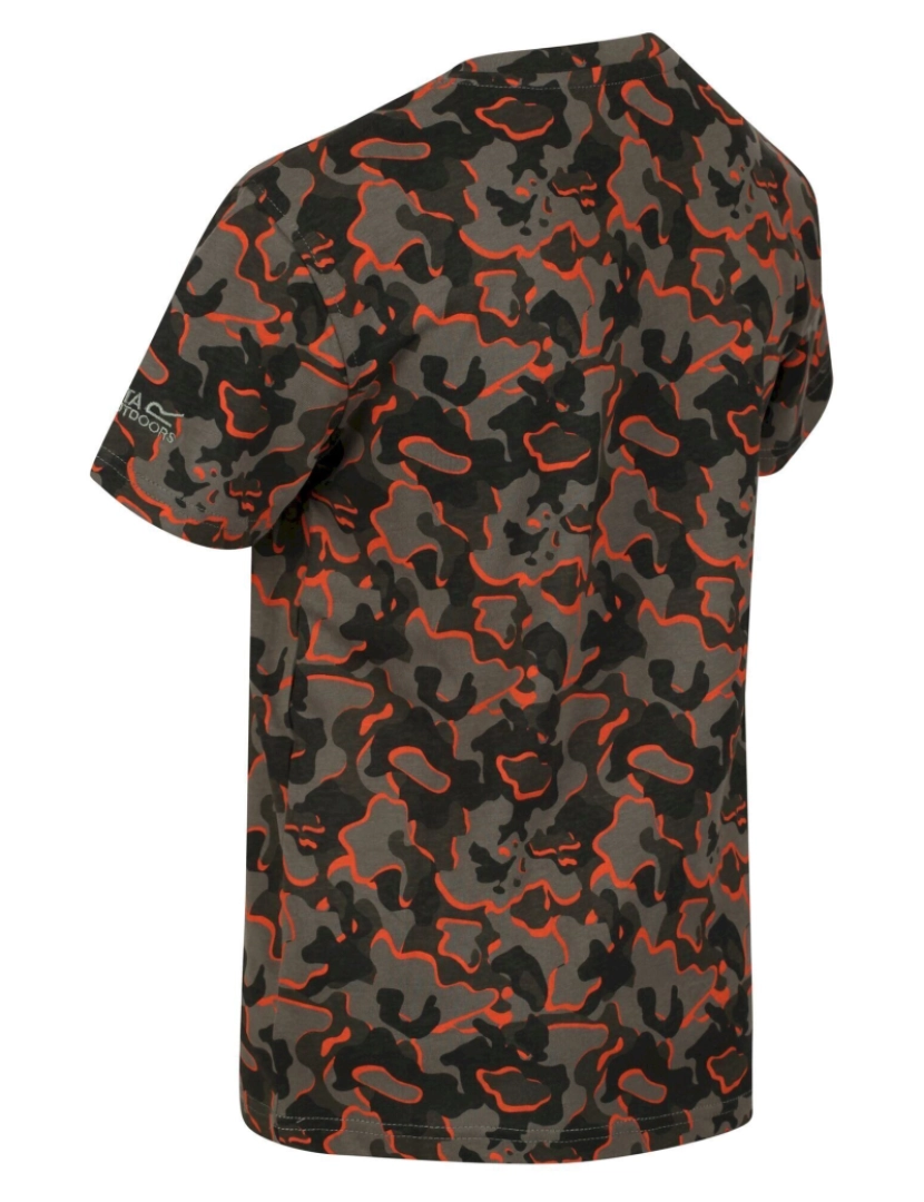 imagem de Regatta Crianças/Kids Bosley V Camo T-shirt3