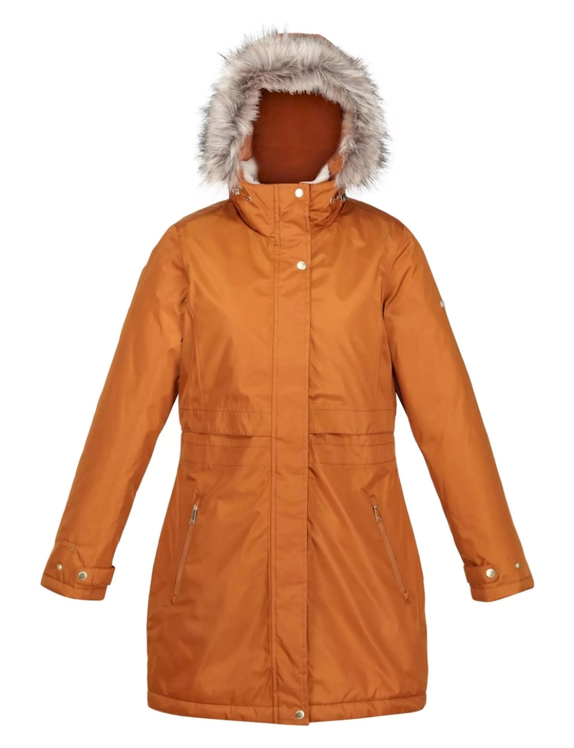 imagem de Regatta Womens/Ladies Lyanna Faux Fur Trim Parka1