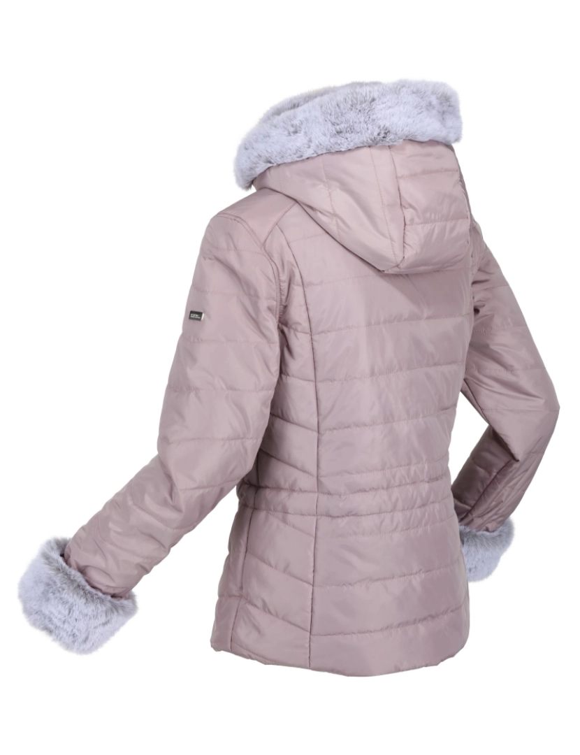 imagem de Regatta Womens/Ladies Willabella Faux Fur Trim Jacket4