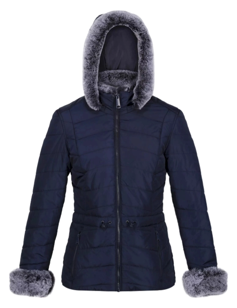 imagem de Regatta Womens/Ladies Willabella Faux Fur Trim Jacket1