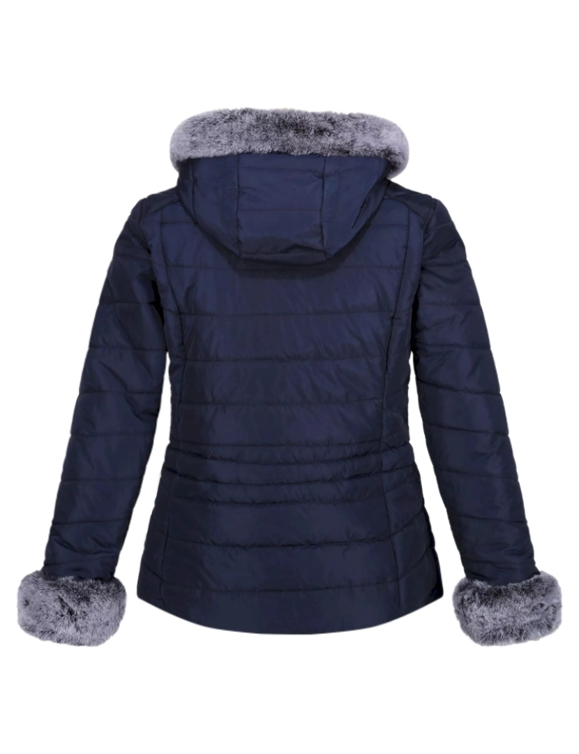 imagem de Regatta Womens/Ladies Willabella Faux Fur Trim Jacket2