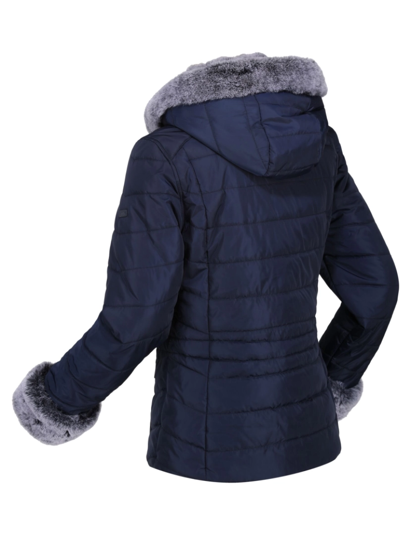 imagem de Regatta Womens/Ladies Willabella Faux Fur Trim Jacket4