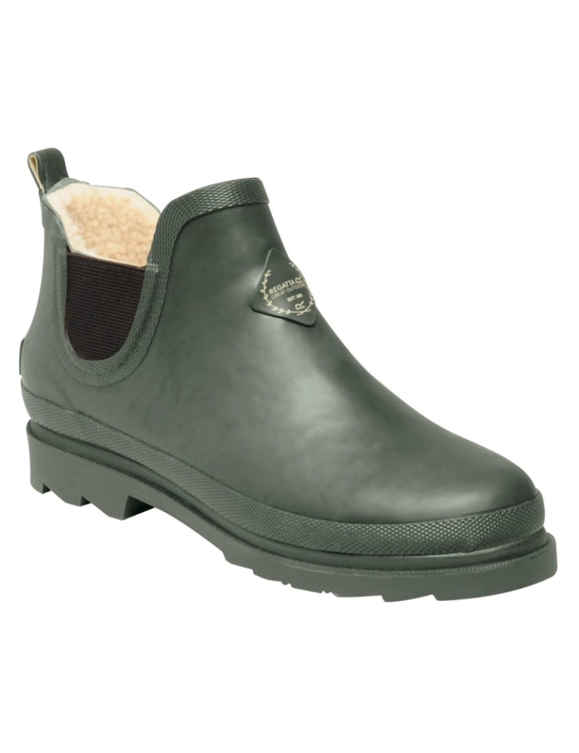 imagem de Regatta Womens/Ladies Harper Faux Fur forrado tornozelo Wellingtons4