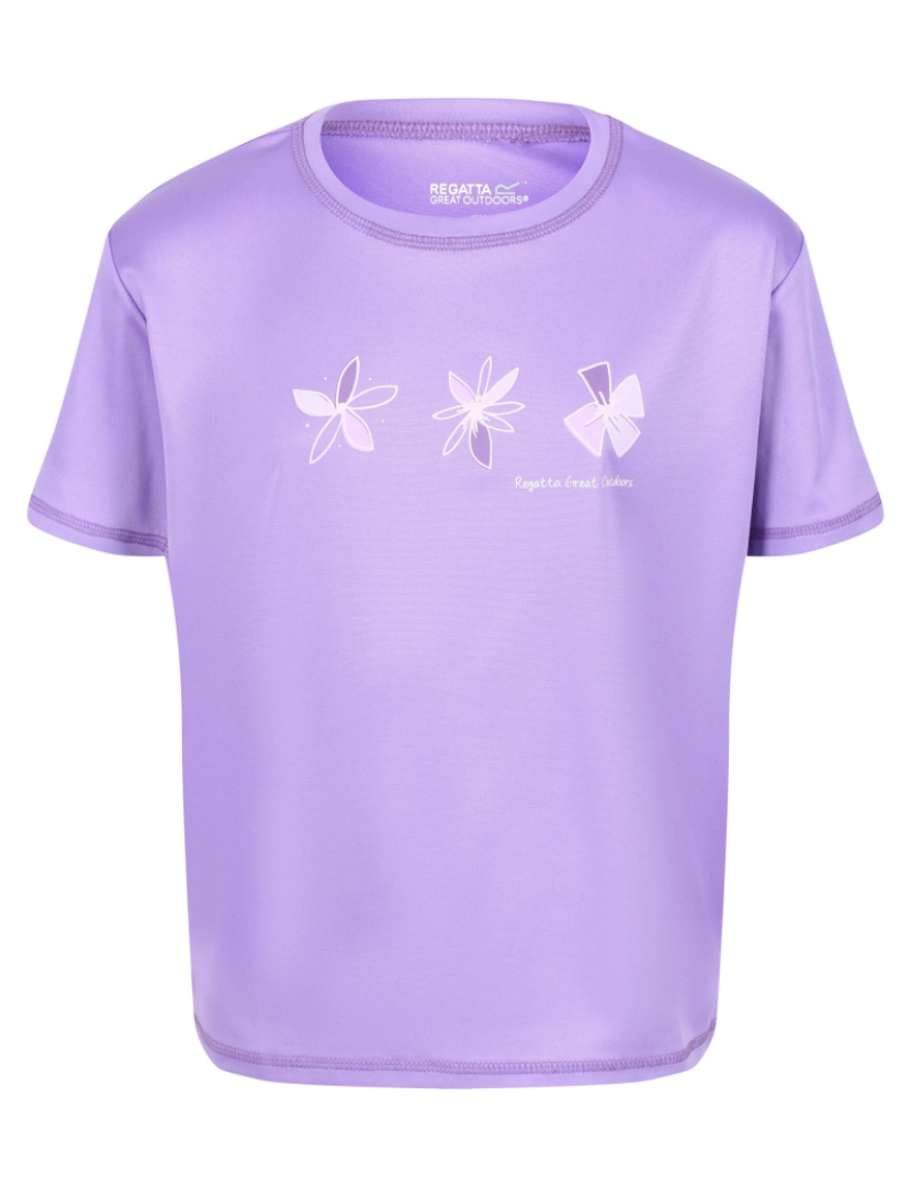 imagem de Regatta Crianças/Kids Alvarado Vi Flor T-shirt1