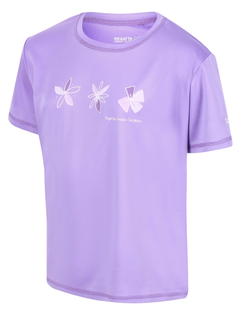 imagem de Regatta Crianças/Kids Alvarado Vi Flor T-shirt4