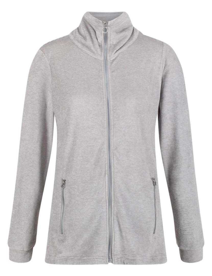 imagem de Regatta Womens/Ladies Everleigh Textured Full Zip Fleece Jacket1