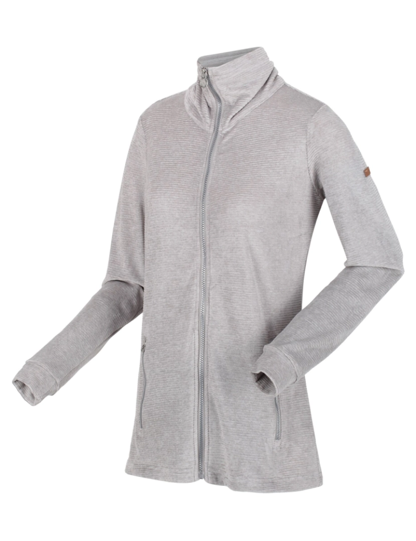 imagem de Regatta Womens/Ladies Everleigh Textured Full Zip Fleece Jacket4