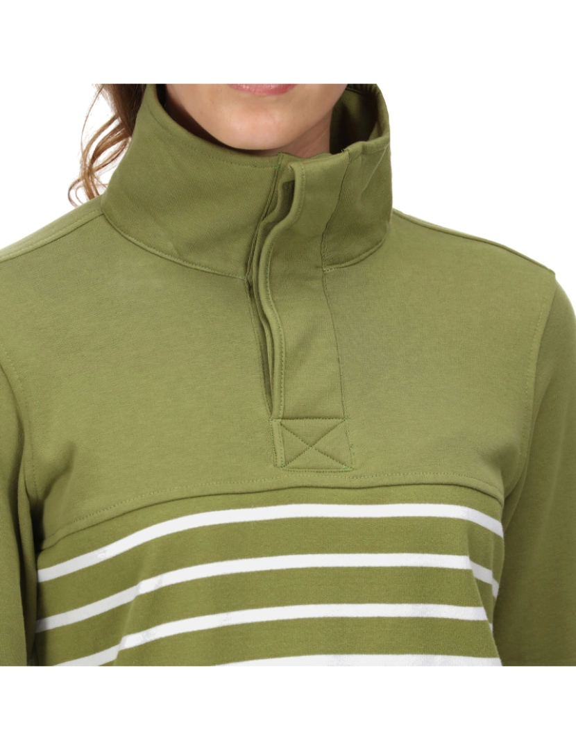 imagem de Regatta Womens/Ladies Camiola Ii Stripe Fleece Top6