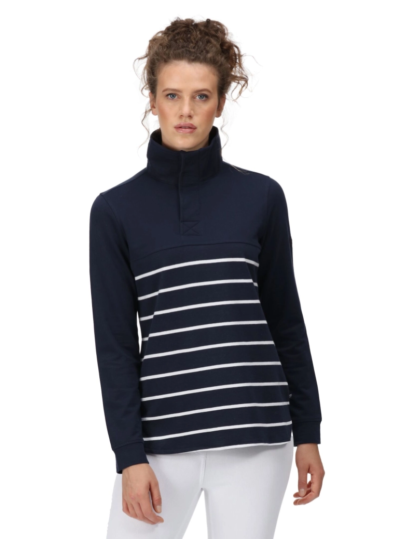 imagem de Regatta Womens/Ladies Camiola Ii Stripe Fleece Top6