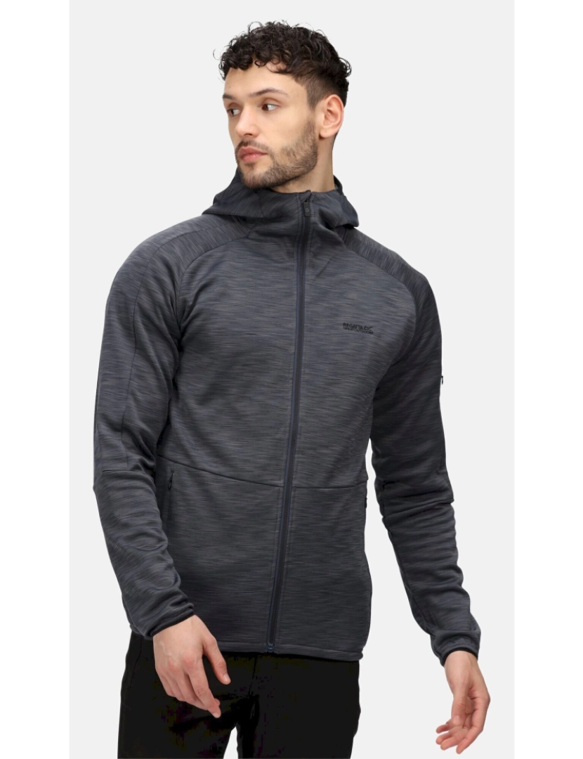 imagem de Regatta Mens Ryedale Ii Mottled Capa de Zip completo6