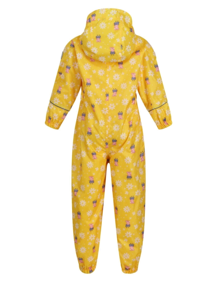 imagem de Regatta Crianças/Kids Pobble Peppa Pig Floral impermeável Puddle Suit2